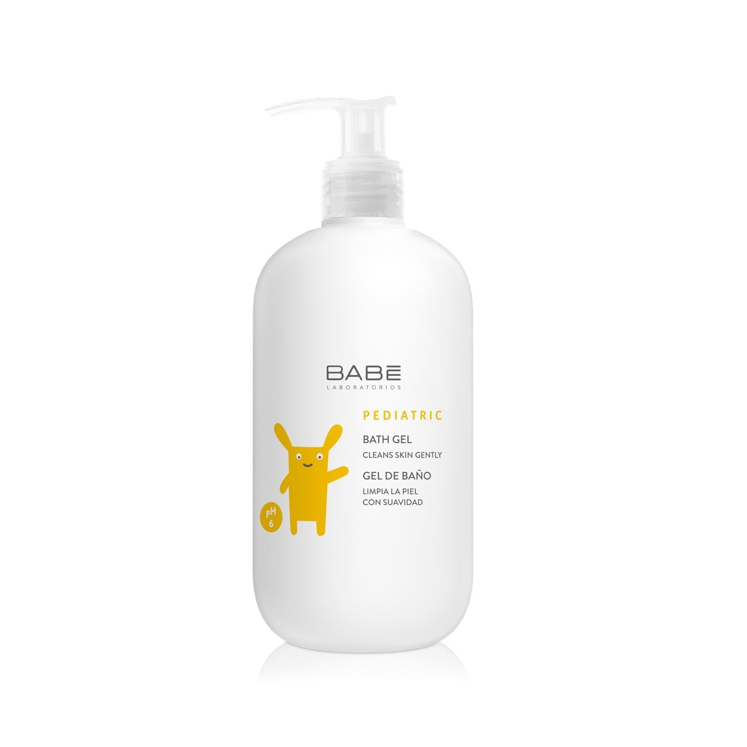 Babe Pediatric: Gentle Baby Bath Gel 500ml - Cleansing & Moisturizing Shower Gel for Sensitive Infant Skin - Glamourous Grace