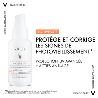 Vichy Capital Soleil UV Age Daily SPF 50 Anti-Aging Sunscreen