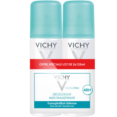 Vichy 48H Anti-Perspirant Aérosol Deodorant Set of 2