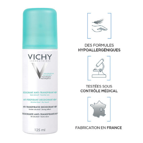 Vichy 48H Anti-Perspirant Aérosol Deodorant Set of 2