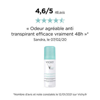 Vichy 48H Anti-Perspirant Aérosol Deodorant Set of 2