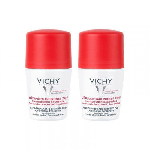 Vichy Déodorant Bille 72H Détranspirant Intensif Set of 2