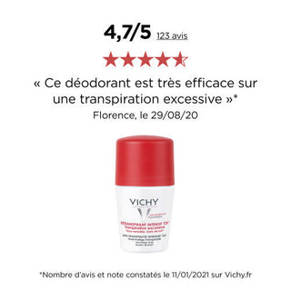 Vichy Déodorant Bille 72H Détranspirant Intensif Set of 2