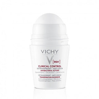 Vichy Clinical Control 48H Roll-On Deodorant - Pack of 2