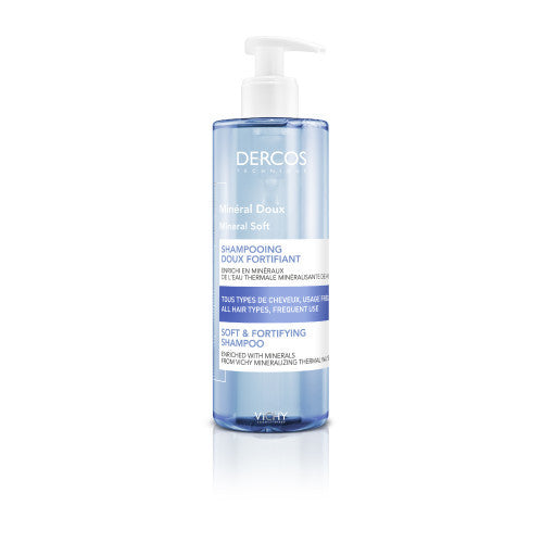 Vichy Dercos Mineral Doux Gentle Fortifying Shampoo