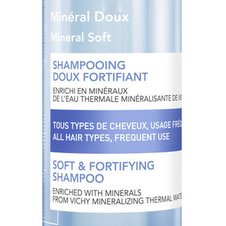 Vichy Dercos Mineral Doux Gentle Fortifying Shampoo