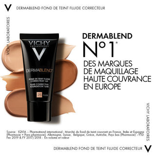 Vichy Dermablend Corrective Fluid Foundation Shade 20