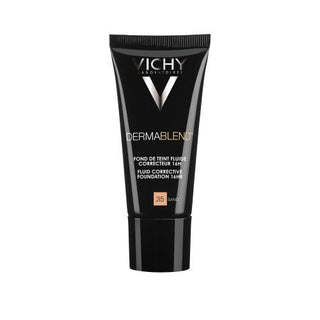 Vichy Dermablend Corrective Fluid Foundation Shade 35 Sand