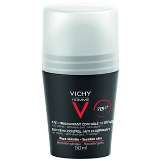 Vichy Homme 72H Anti-Perspirant Roll-On Deodorant