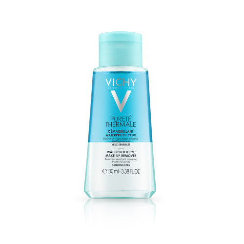 Vichy Pureté Thermale Waterproof Eye Makeup Remover for Sensitive Eyes