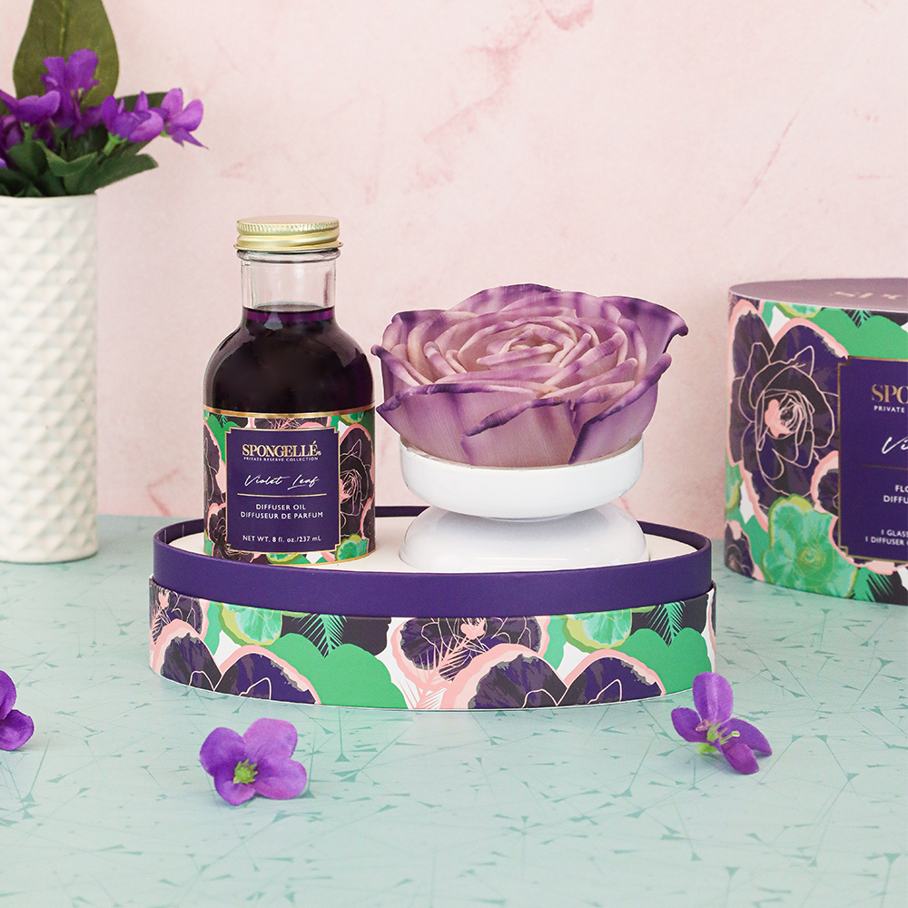 Violet Leaf | Private Reserve Diffuser - Glamourous Grace