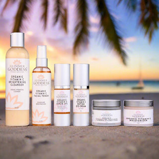 Vitamin C 6-Step Anti-Aging System – Complete Brightening Routine with SPF 30