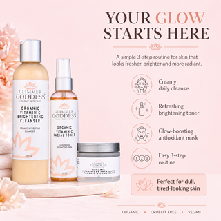 Vitamin C Brighter Skin 3-Step Cleansing Kit - Glamourous Grace