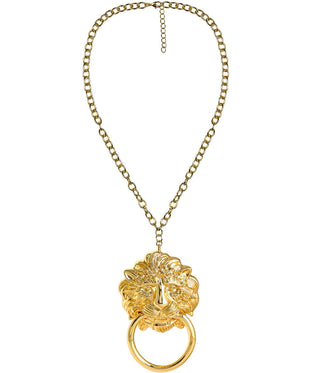 Vivi - Statement Doorknocker Statement Necklaces - 18k Plated Gold