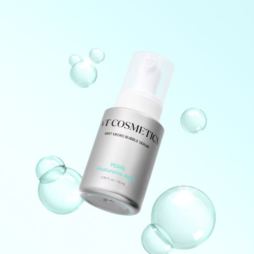 VT PDRN Hyaluronic Acid Mint Micro Bubble Serum 70ml - Glamourous Grace