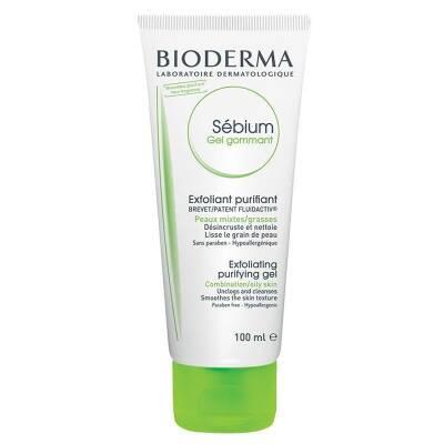 Bioderma Sebium Exfoliating Gel for Oily & Acne-Prone Skin - Dermatologically Tested, Hypoallergenic & Non-Comedogenic - 3.38 fl oz - Glamourous Grace