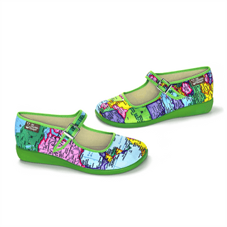 Bon Voyage Women's Mary Jane Flats