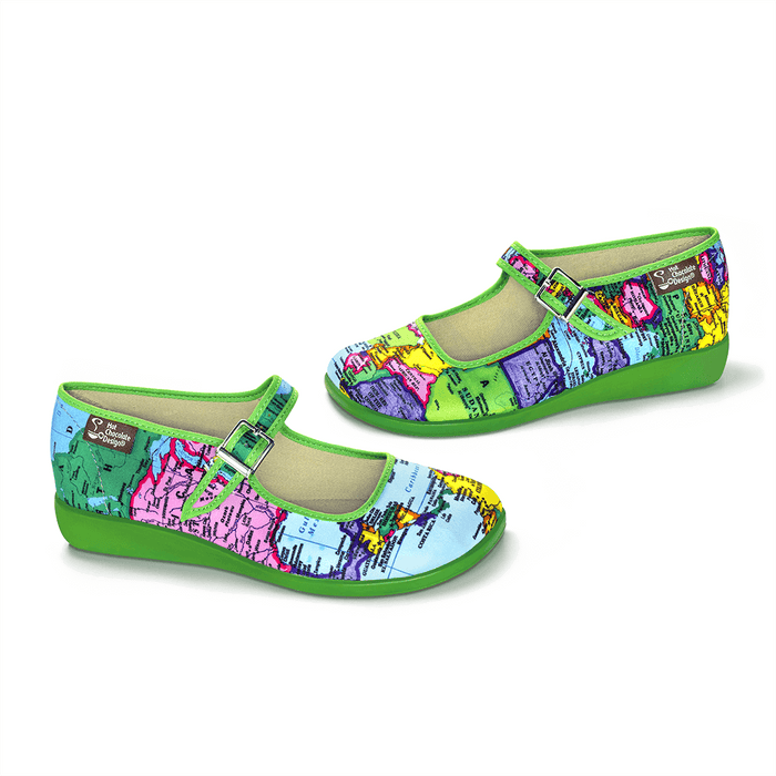 Bon Voyage Women's Mary Jane Flats