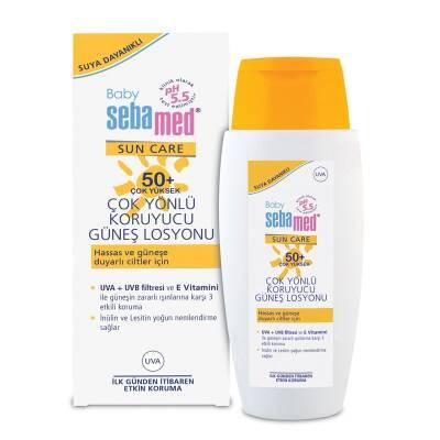 Sebamed Baby Sunscreen Lotion SPF 50+ - Hypoallergenic & Dermatologically Tested, 5.07 fl oz - Glamourous Grace