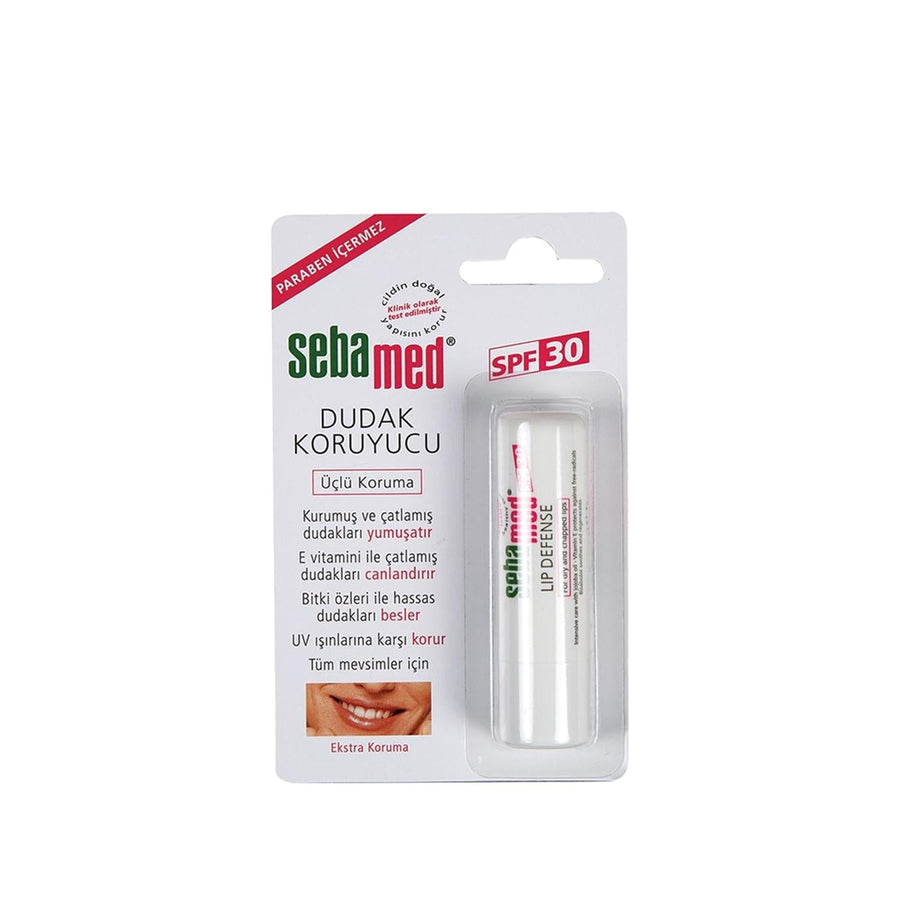 Sebamed Lip Care - SPF 30 Triple Action Lip Balm for Dry Lips, Dermatologically Tested, 4.8g - Glamourous Grace