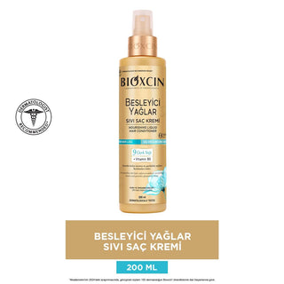 Bioxcin Nourishing Flower Oils Hair Conditioner: Deeply Moisturizes, Repairs Dry & Damaged Hair. Sulfate-Free, Hypoallergenic Formula - Glamourous Grace