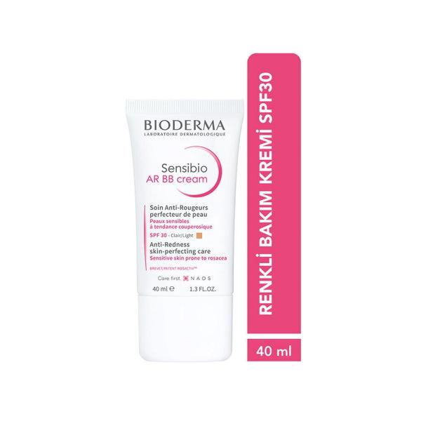 Bioderma Sensibio AR BB Cream SPF30 - Redness Relief for Sensitive Skin, Moisturizing BB Cream - Glamourous Grace