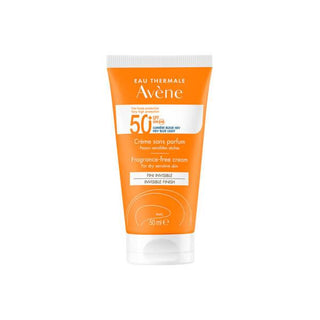 Avene Fragrance-Free Sunscreen Cream for Dry Skin SPF50+ - Water-Resistant & Moisturizing - Glamourous Grace