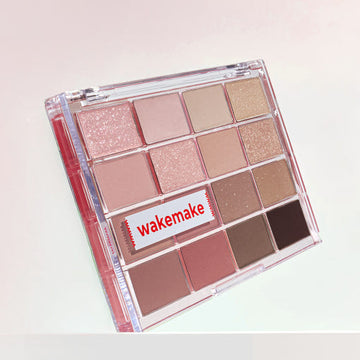 WAKEMAKE Soft Blurring Eye Palette 14g (17colors)