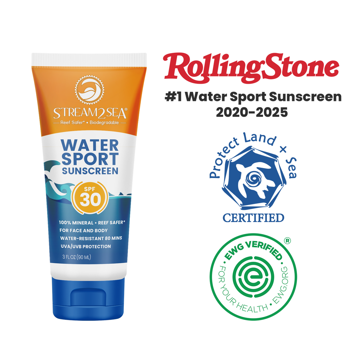 Water Sport Sunscreen SPF 30 - Glamourous Grace
