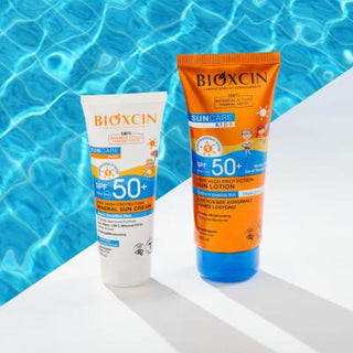 Bioxcin Children's Sunscreen Lotion SPF 50+ - Hypoallergenic, Paraben-Free, Water Resistant - 6.76 fl oz - Glamourous Grace