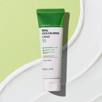 WELLAGE Real Cica Calming 95 Cream 80ml - Glamourous Grace