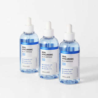WELLAGE Real Hyaluronic Blue Ampoule 100 100ml