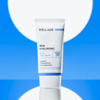 WELLAGE Real Hyaluronic Blue Sun Cream SPF50+ PA++++ 50ml
