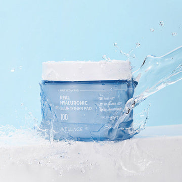 WELLAGE Real Hyaluronic Blue Toner Pad 70pads / 210ml - Glamourous Grace
