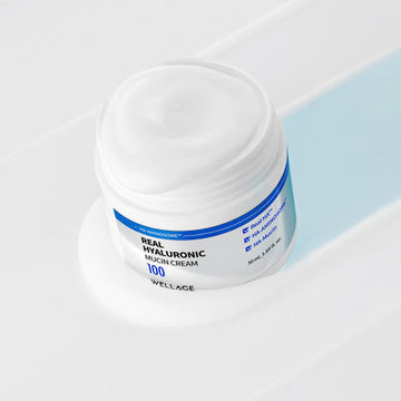 WELLAGE Real Hyaluronic Mucin Cream 50ml - Glamourous Grace
