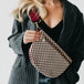 Woven Checkered Gray