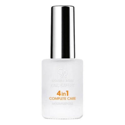 Golden Rose Nail Expert 4-in-1 Complete Care: Strengthen, Hydrate, Protect & Shine - Vitamin Enriched Nail Care Treatment - Glamourous Grace