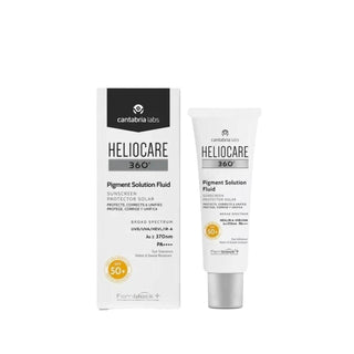 Heliocare 360¡ Pigment Solution Fluid SPF 50+ Sunscreen: Daily Broad Spectrum Protection for Hyperpigmentation & Sun Damage, 50ml - Glamourous Grace