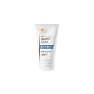 Ducray Melascreen UV Cream SPF 50+ - Anti-Spot Sunscreen for Dry Skin, Pregnancy-Safe