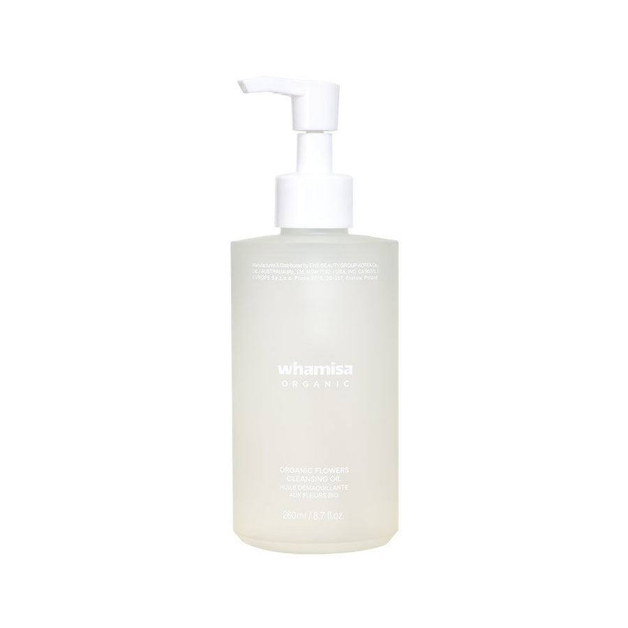 whamisa Organic Flowers Cleansing Oil 260ml - Glamourous Grace