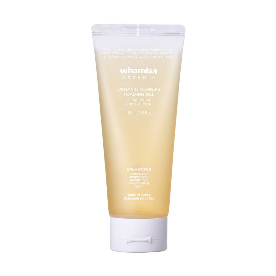 whamisa Organic Flowers Foaming Gel 150ml - Glamourous Grace