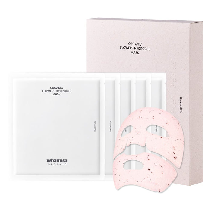 whamisa Organic Flowers Hydrogel Mask 5ea - Glamourous Grace