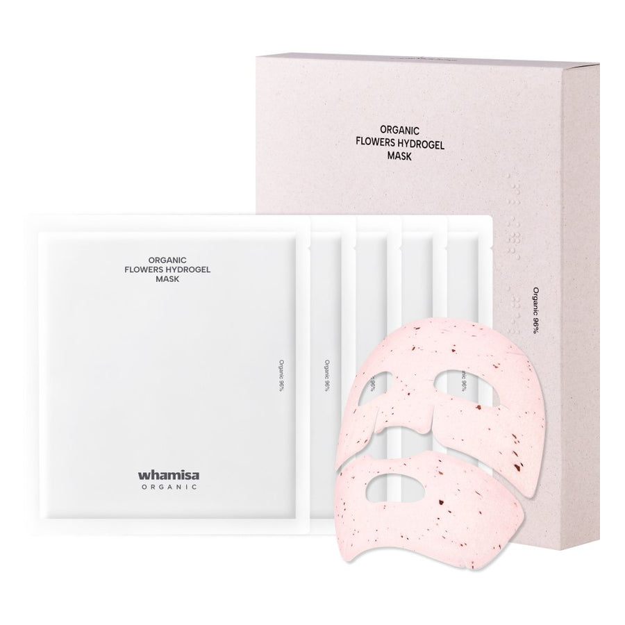whamisa Organic Flowers Hydrogel Mask 5ea - Glamourous Grace