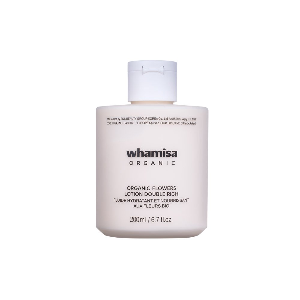 whamisa Organic Flowers Lotion Double Rich 200ml