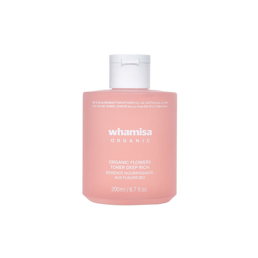 whamisa Organic Flowers Toner Deep Rich 200ml - Glamourous Grace