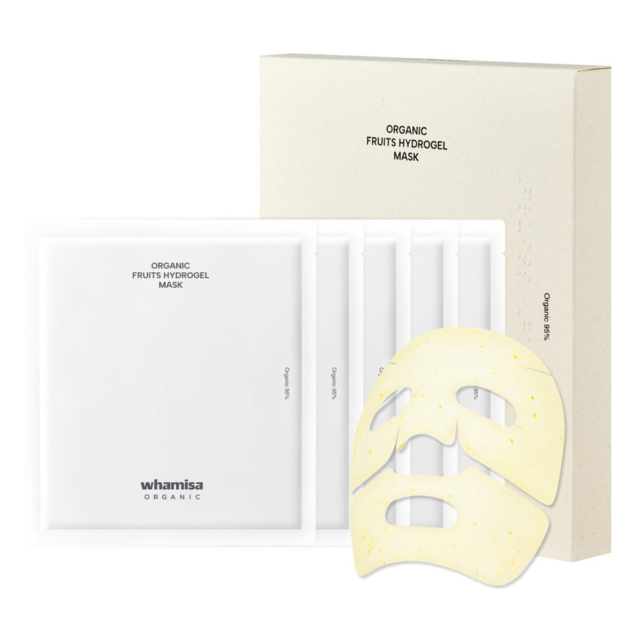 whamisa Organic Fruits Hydrogel Mask Yuja 5ea - Glamourous Grace