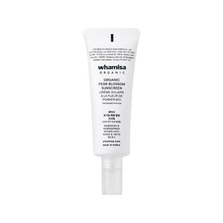 whamisa Organic Pear Blossom Sunscreen SPF50+ PA++++ 50ml