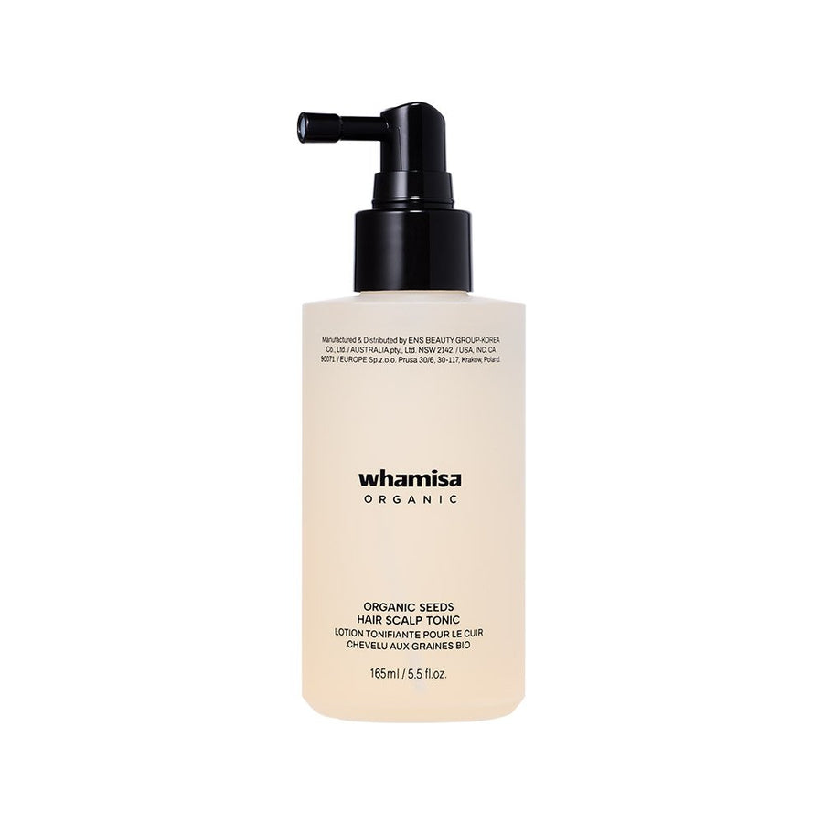 whamisa Organic Seeds Hair Scalp Tonic 165ml - Glamourous Grace