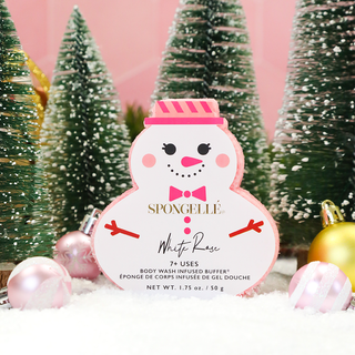 White Rose | Holiday Snowman - Glamourous Grace