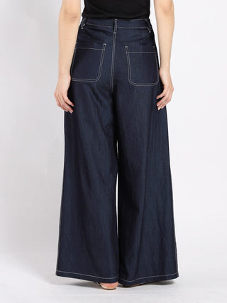 Wide Leg Baggy Denim Pants